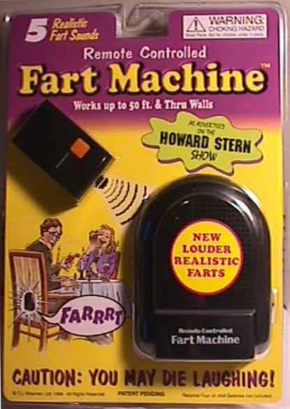 Farter - the fun remote controlled Fart Machine